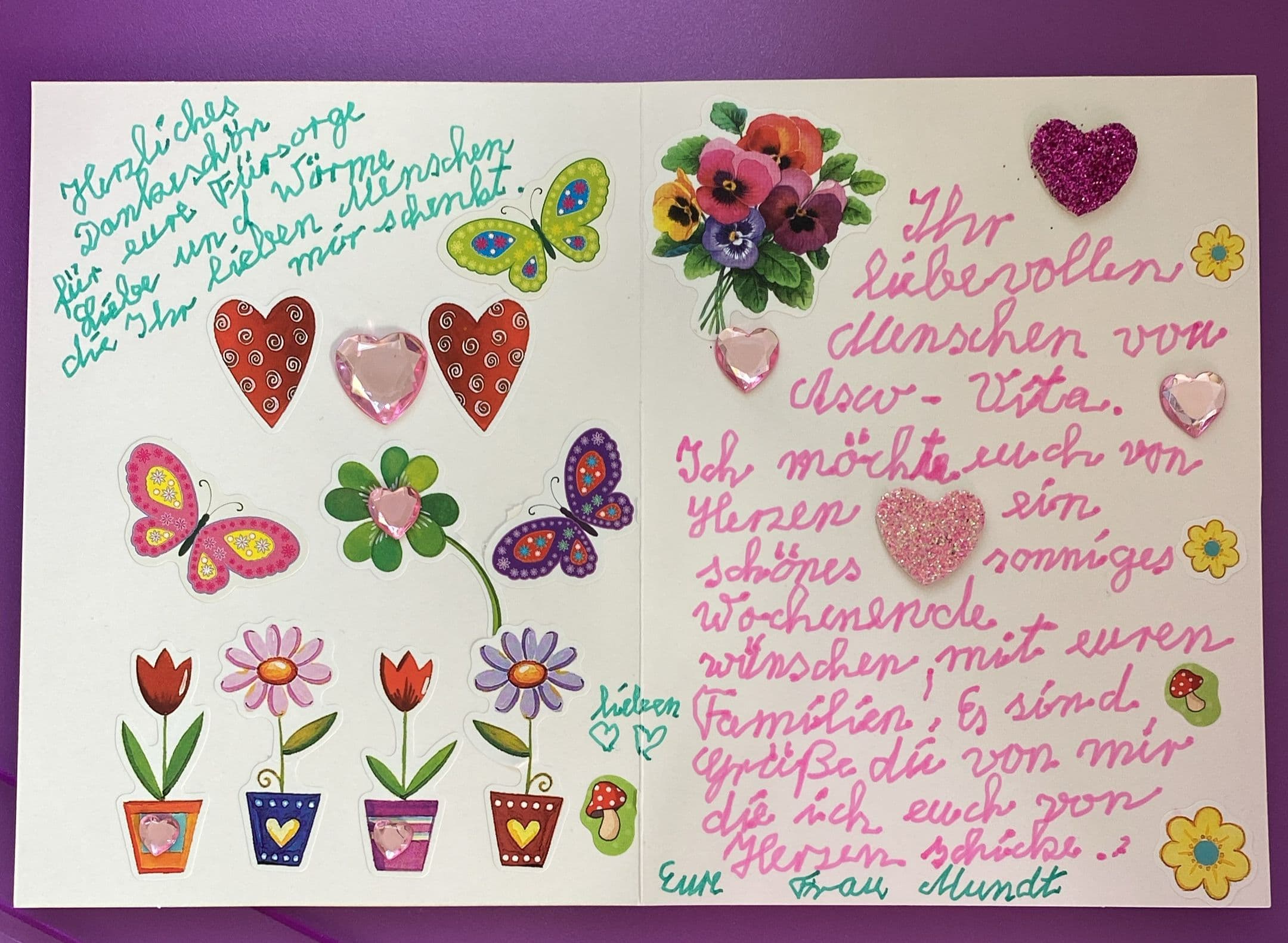 Rückmeldung einer Klientin